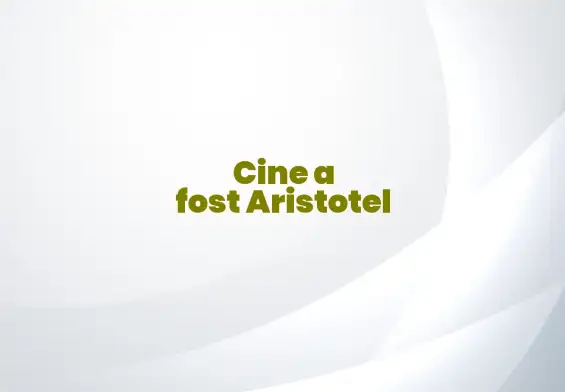 cine a fost aristotel