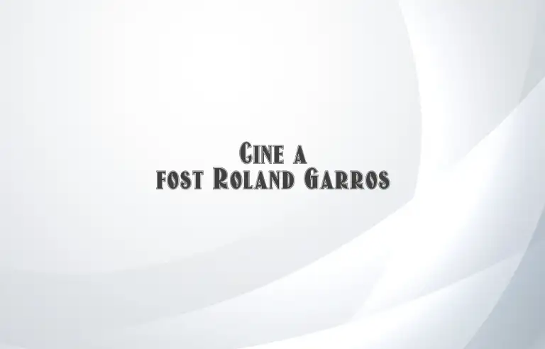 cine a fost roland garros